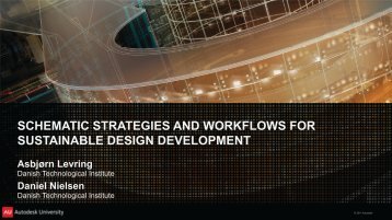 PDF of the slides from the presentation - Autodesk Sustainability ...
