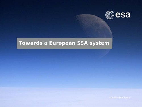 Charlotte Mathieu, "ESA's contribution to Space and Security in ...