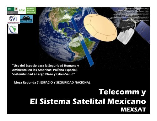 Telecomm y El Sistema Satelital Mexicano MEXSAT