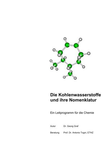 Die Kohlenwasserstoffe und ihre Nomenklatur - SwissEduc