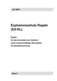 Explosionsschutz-Regeln (EX-RL)