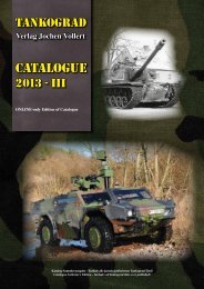 Katalog 2013 (PDF, 6.1MB) - TANKOGRAD Publishing