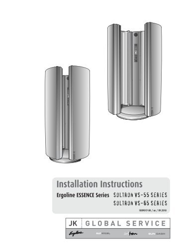 Ergoline Essence Assembly - Tanning-bed-parts.com