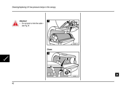 Operating Instructions - Tanning-bed-parts.com