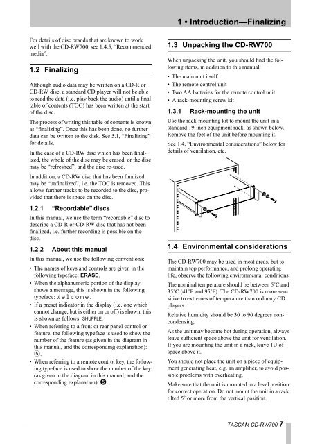 CD-RW700 - TextFiles.com