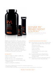 MonAViE RVL™ PREMiER WEigHt SoLUtion™ - Share and Enjoy