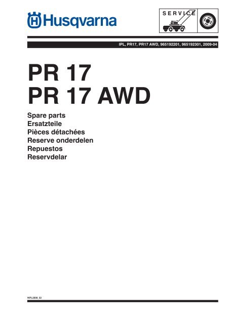 IPL, PR17, PR17 AWD, 965192201, 965192301, 2009-04, Rider