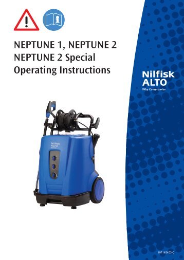 Скачать инструкцию по эксплуатации АВД Nilfisk Neptune 2-26