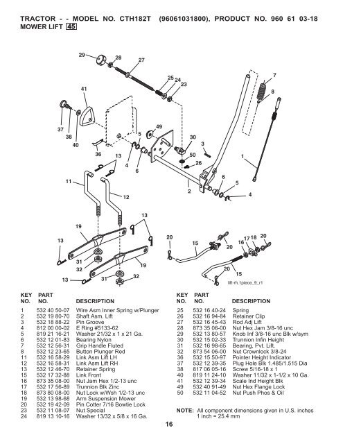 IPL, CTH182 T, 96061031800, 2011-01, Tractor