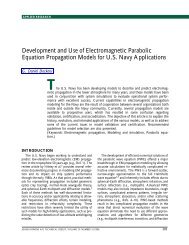 Development and Use of Electromagnetic Parabolic Equation