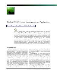 The SATRACK System: Development and Applications