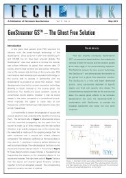 GeoStreamer GSTM – The Ghost Free Solution - PGS