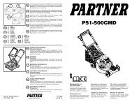 OM, Partner, P51-500 CMD, 96141008407, 2009-07, Lawn Mower ...