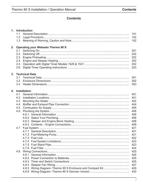 Tools and Diagnostic Options