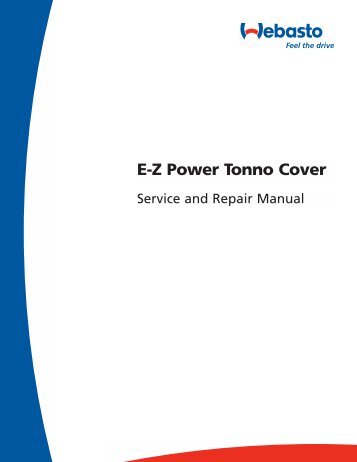 webasto ez power tonno cover 3 service and ... - Techwebasto.com