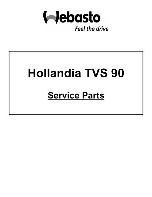 Hollandia TVS 90 - Techwebasto.com