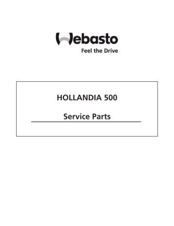 Hollandia 500 Series - Techwebasto.com