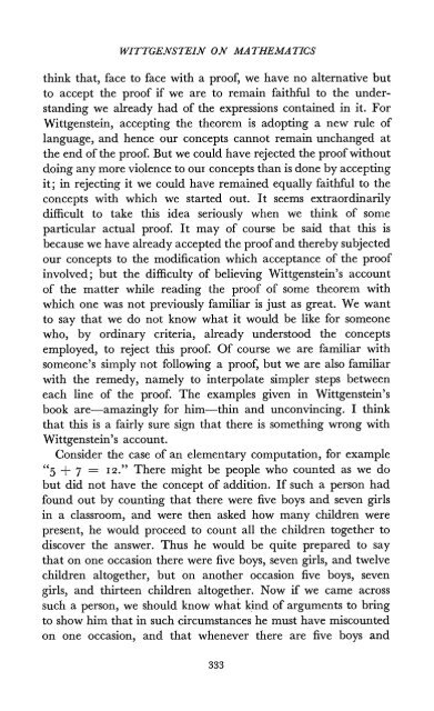 Dummett - Wittgenstein's Philosophy of Mathematics.pdf - Ted Sider