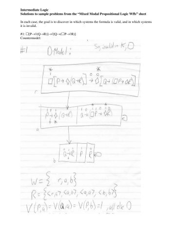 Example MPL validity and invalidity proofs - Ted Sider