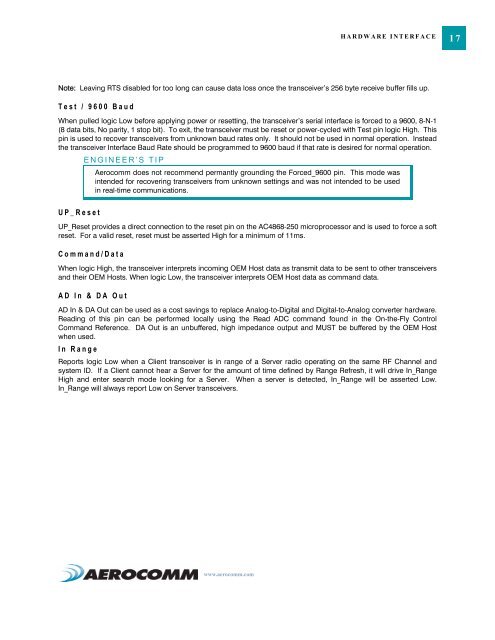 Aerocomm AC4868.pdf - HEAnet Mirror Service