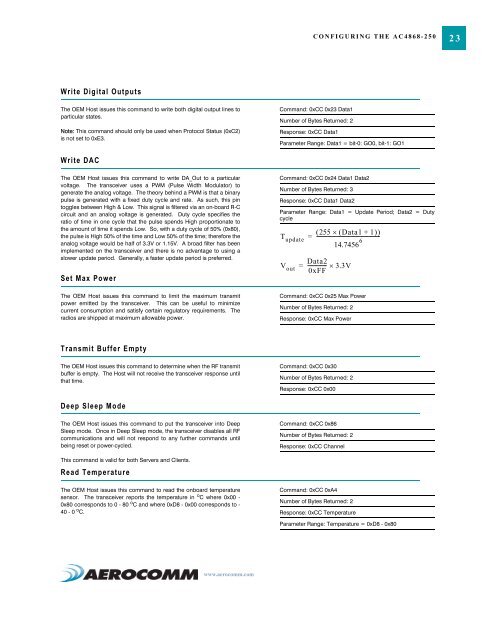 Aerocomm AC4868.pdf - HEAnet Mirror Service