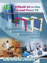 AFOLUX All-in-One In-wall Panel PC