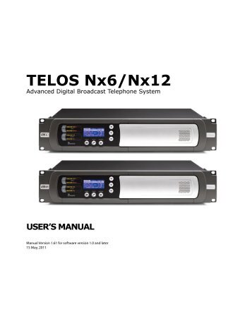 TELOS Nx6/Nx12