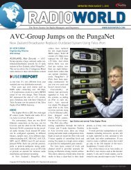 AVC-Group Jumps on the PungaNet - Telos