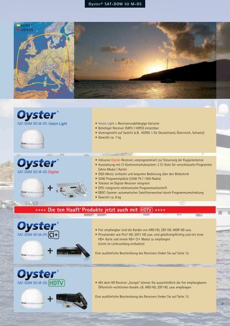 DE_Katalog_Oyster_SAT-DOM_M-GS.pdf - Stand ... - ten Haaft GmbH