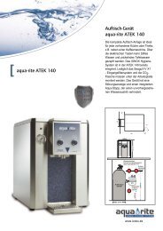 Auftisch-Gerät aqua-rite ATEK 140 aqua-rite ATEK 140 - AquaWatt