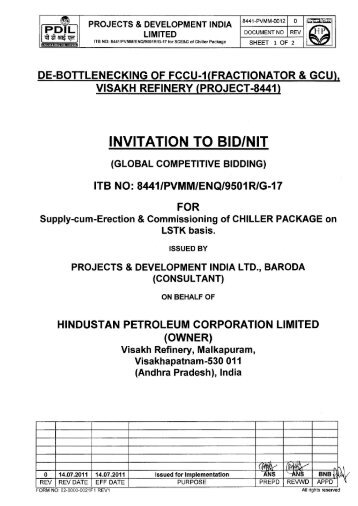 attachment - vi - Hindustan Petroleum Corporation Limited