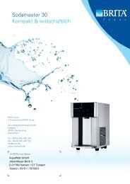 Sodamaster 30 Datenblatt - AquaWatt