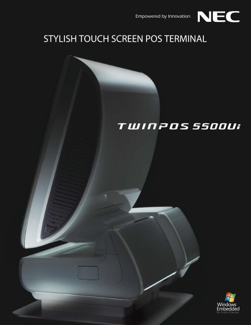 TWINPOS5500Ui (518 KB) - NEC Corporation (Thailand)