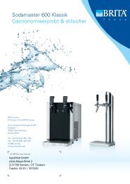 SodaMaster 50 Datenblatt - AquaWatt