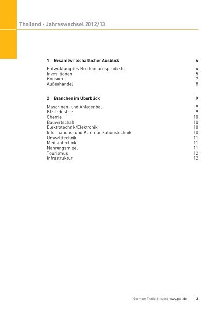 Wirtschaftstrends Thailand - Deutsch-Thailändische Handelskammer