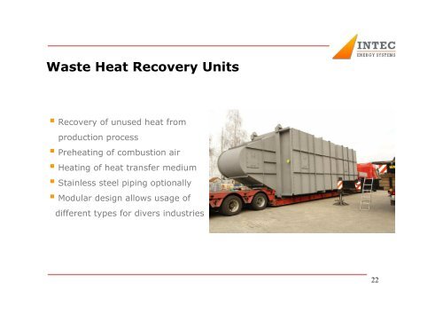 Efficient Industry Heating and Heat Recovery Technology