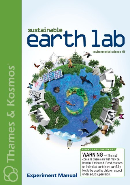 638016 Sustainable Earth Lab Manual - Thames & Kosmos