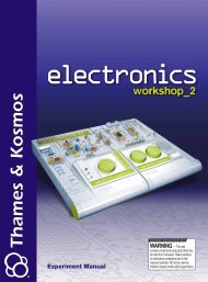 615611 Electronics Workshop 2 Manual - Thames & Kosmos