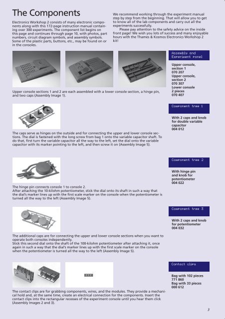 615611 Electronics Workshop 2 Manual - Thames & Kosmos