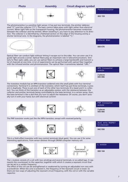 615611 Electronics Workshop 2 Manual - Thames & Kosmos