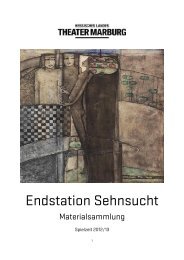 Materialmappe Endstation Sehnsucht