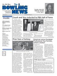 Our 56th Year - The Bowling News