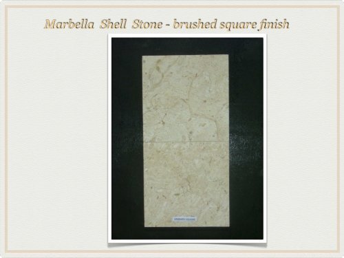 MARBELLA SHELLSTONE CATALOG pdf - thenewluxurycompany