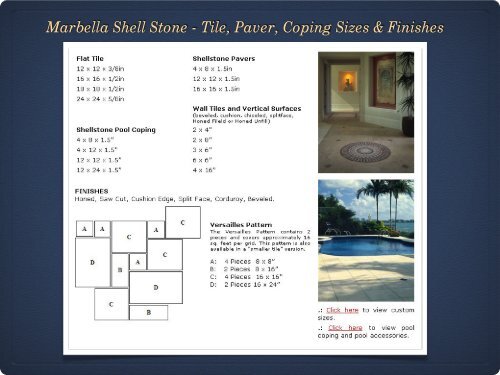 MARBELLA SHELLSTONE CATALOG pdf - thenewluxurycompany