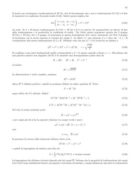 Appunti per il corso: Fisica del plasma di quark e gluoni (A.A. ... - Infn