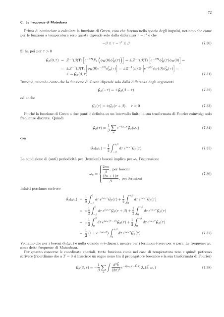 Appunti per il corso: Fisica del plasma di quark e gluoni (A.A. ... - Infn