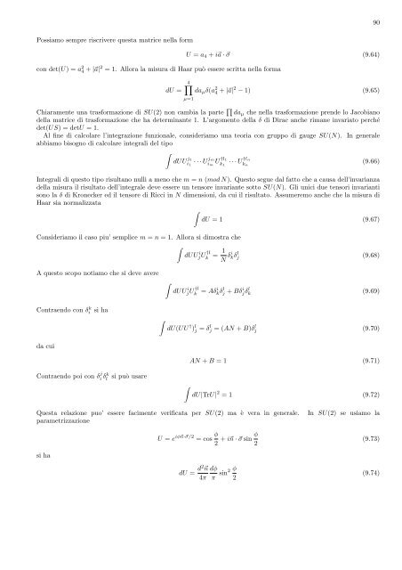 Appunti per il corso: Fisica del plasma di quark e gluoni (A.A. ... - Infn