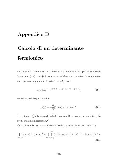 entropia di entanglement in teorie invarianti conformi bidimensionali