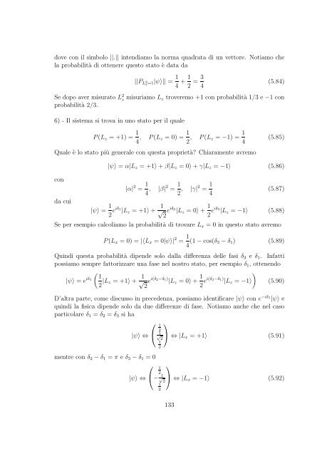 Meccanica Quantistica