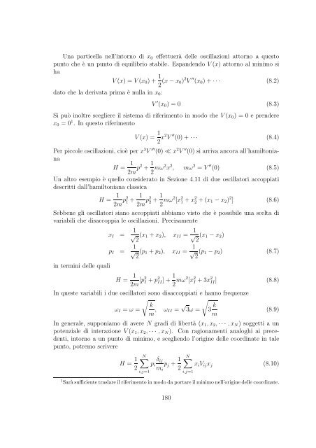 Meccanica Quantistica